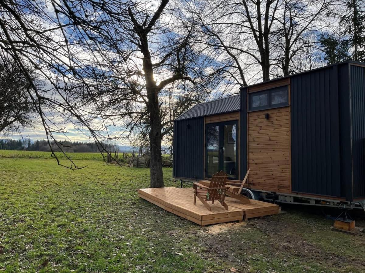 Lisi Grun Tiny House By Tiny Away Villa Sattledt Luaran gambar