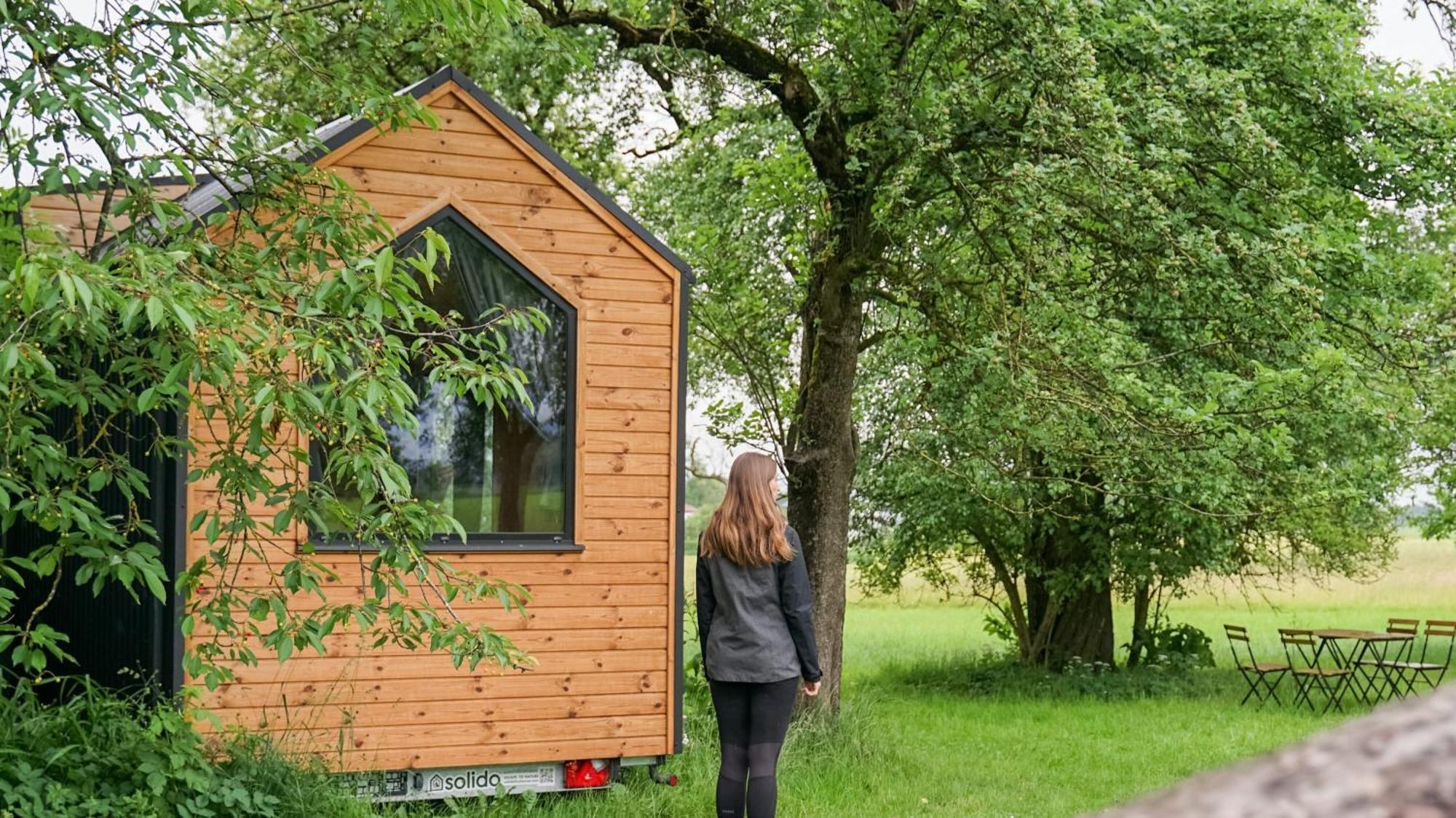 Lisi Grun Tiny House By Tiny Away Villa Sattledt Luaran gambar