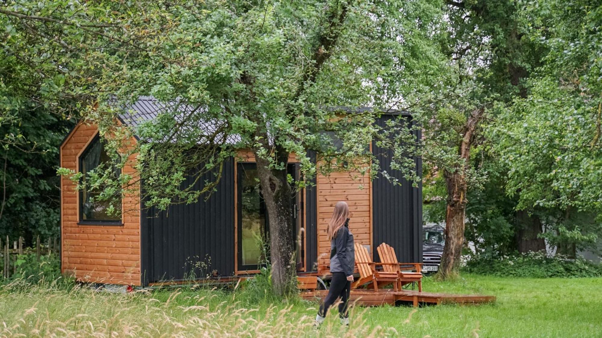 Lisi Grun Tiny House By Tiny Away Villa Sattledt Luaran gambar